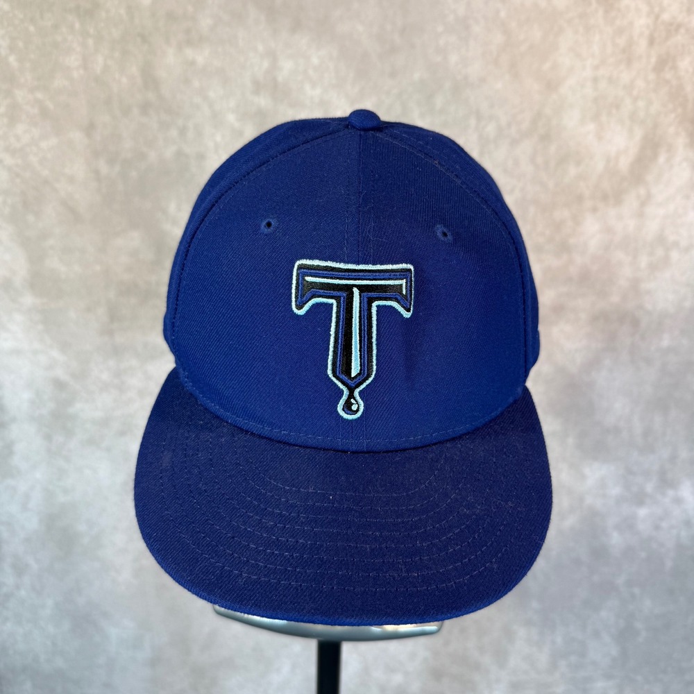 New Era 59FIFTY Tulsa Drillers Fitted hat 7 1/2 Royal Blue MiLB Batterman Cap